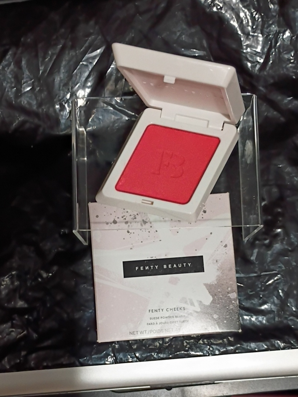 Fenty Cheeks Cream Blush Compact - Lolly Poppy
